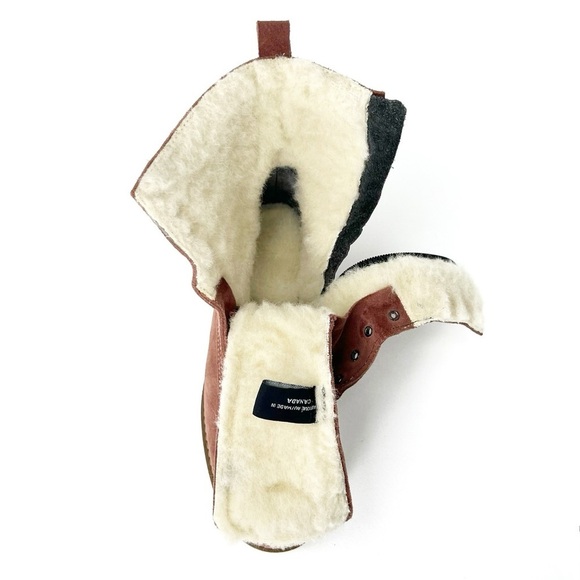 Overland Bree Wool-Lined Suede Ankle Boots Women's Euro Size 37 = US 6.5-7 EUC - Picture 9 of 16